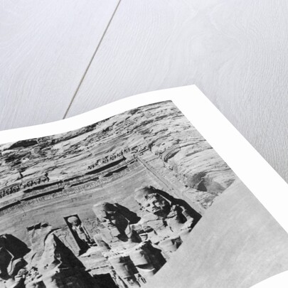 The Temple of Abu Simbel, Egypt by Anonymous