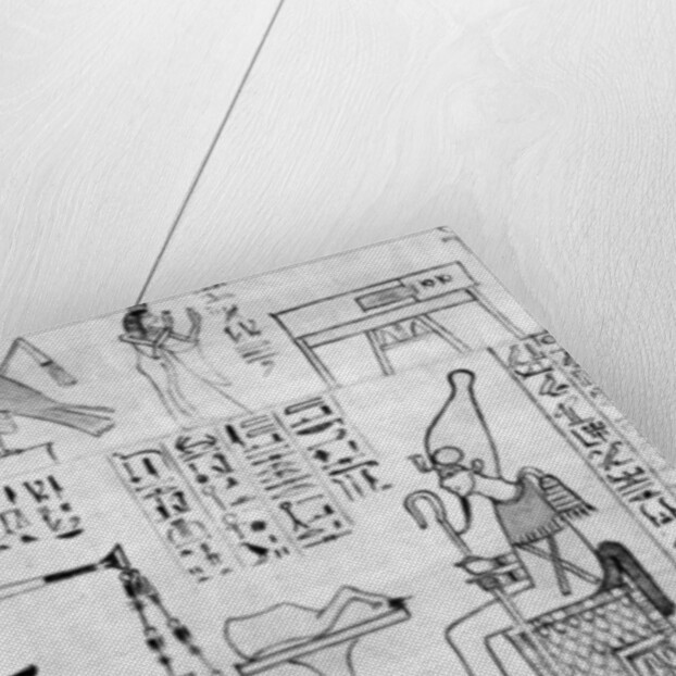 'Judgement of the Dead', from the Temple of Deir-el-Bahari, Egypt, c1025 BC by Anonymous