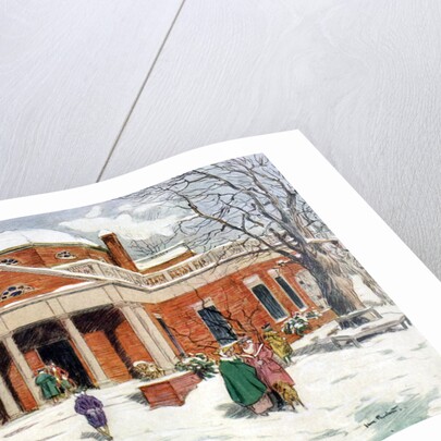 Monticello, near Charlottesville, Virginia, USA by James Preston