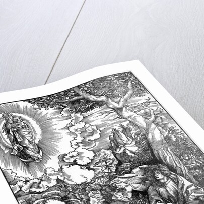 St John in Patmos by Hans von Kulmbach