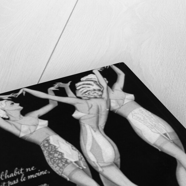 An advertisement for Kestos lingerie by Anonymous