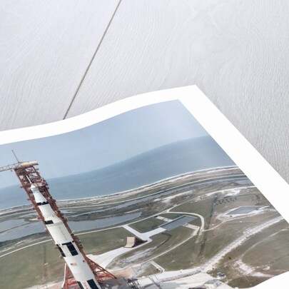 Apollo 15 on the launch pad at Kennedy Space Center, Florida, USA by NASA