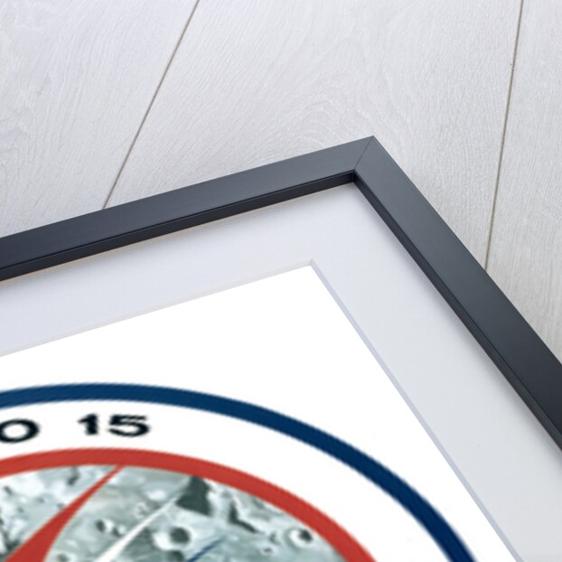 The Apollo 15 lunar mission insignia by NASA