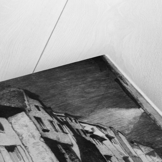 Street at Saverne by James Abbott McNeill Whistler