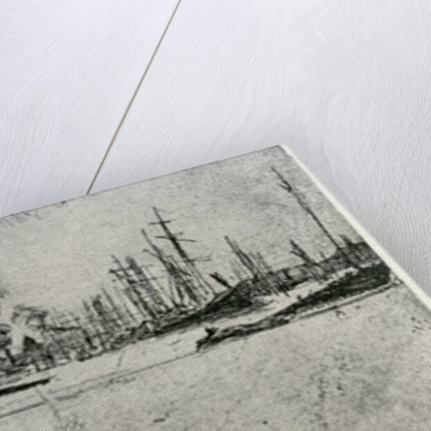 Thames Warehouse by James Abbott McNeill Whistler