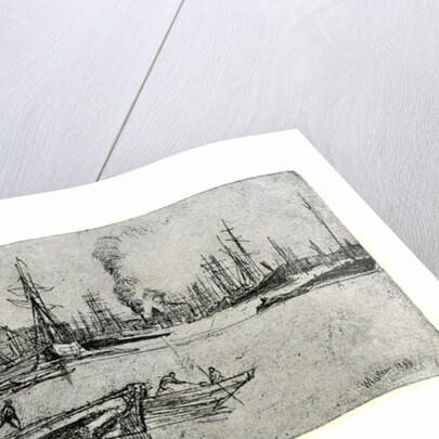 Thames Warehouse by James Abbott McNeill Whistler