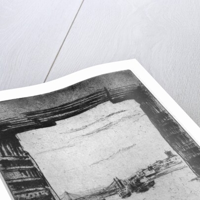 Under Old Battersea Bridge by James Abbott McNeill Whistler