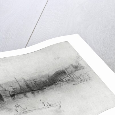 Steamboats off the Tower by James Abbott McNeill Whistler