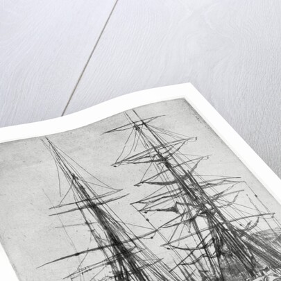 Two Ships by James Abbott McNeill Whistler
