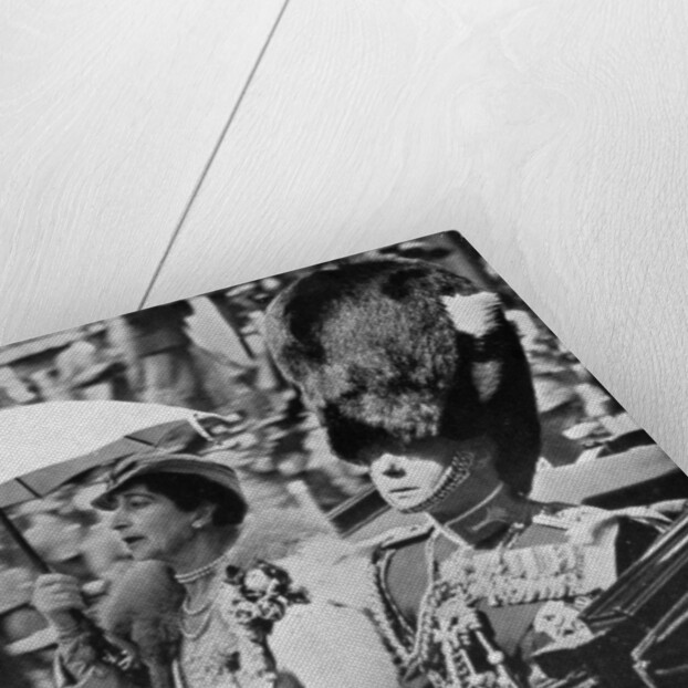 The future King Edward VII (1894-1972) and Queen Maud of Norway by Anonymous