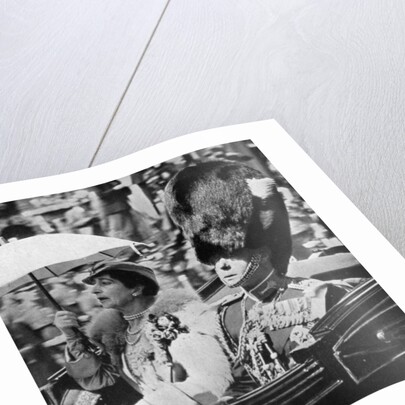 The future King Edward VII (1894-1972) and Queen Maud of Norway by Anonymous