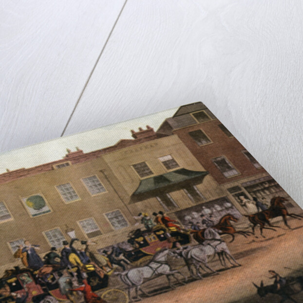 North Country Mails at the Peacock, Islington by Thomas Sutherland