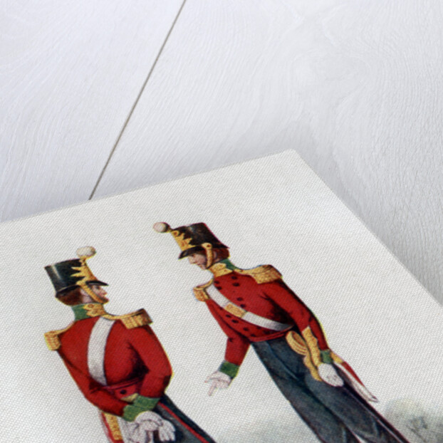 Uniform of the 19th Regiment by Anonymous