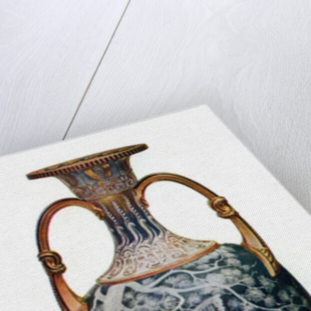 'The Siren', Minton Vase by Marc-Louis-Emmanuel Solon by Marc-Louis-Emmanuel Solon