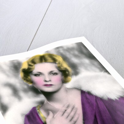 Joan Bennett (1910-1990). American actress by Anonymous