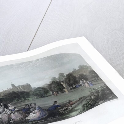 A Summer Noon: Hampton Court by C Cousen