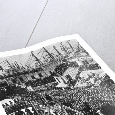 The hanging of Hetherington and Brace, San Francisco by Anonymous