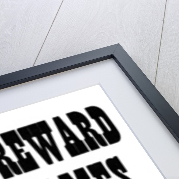 Wanted poster by Anonymous