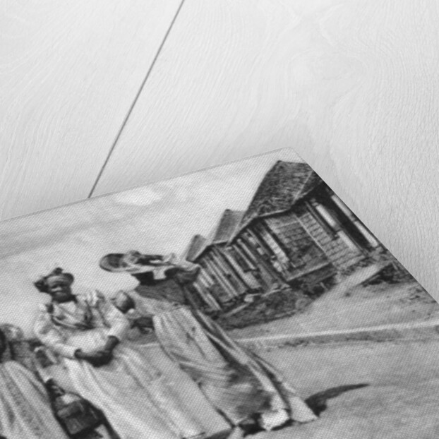 A street scene at Vieuxfort, St Lucia by Anonymous