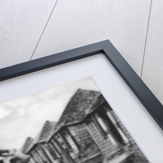 A street scene at Vieuxfort, St Lucia by Anonymous