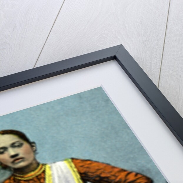 Indian dancing girl, India by Anonymous