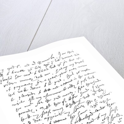 Letter by Robert Dudley, Earl of Leicester, to Lord Burghley and Sir Walter Mildmay by Frederick George Netherclift