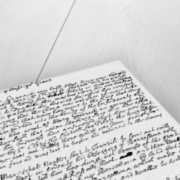 Letter by Titus Oates to the Duke of Bolton by Frederick George Netherclift