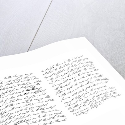 Letter by Arthur Wellesley, Duke of Wellington, to Field Marshal Lord Beresford by Frederick George Netherclift