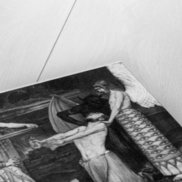 The Second Meeting, Christ and Judas by JF Weber