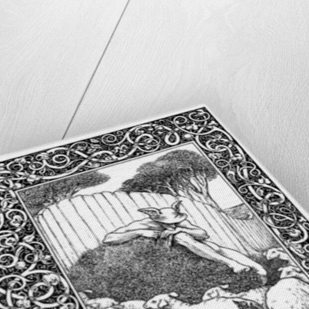 Frontispiece to The Field of Clover by Clemence Housman