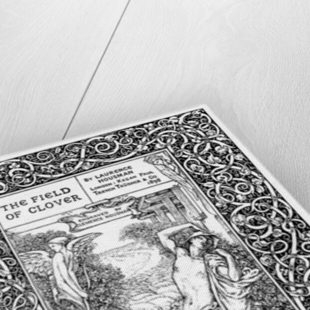 Title page to The Field of Clover by Clemence Housman
