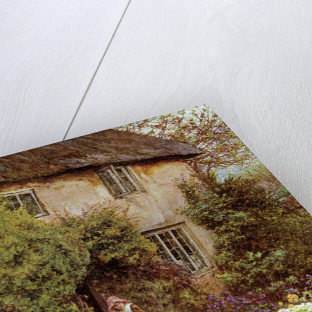 The Cottage Door by Anonymous