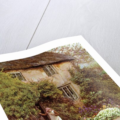 The Cottage Door by Anonymous