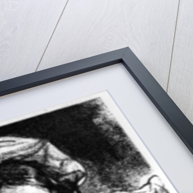 Study of an Italian Girl by Adolph Menzel