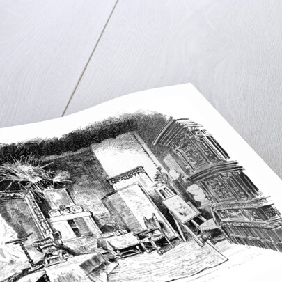 The studio of Karl von Piloty by Anonymous