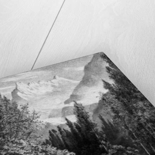 The Dent du Midi from the Valley of the Rhone by Anonymous