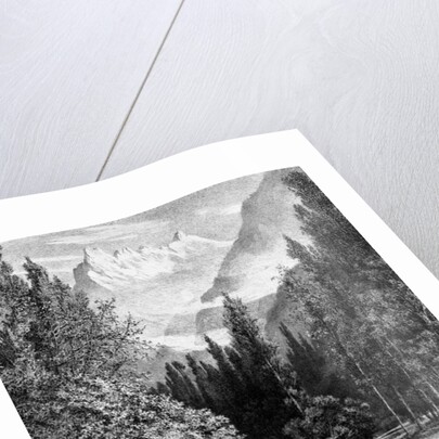 The Dent du Midi from the Valley of the Rhone by Anonymous