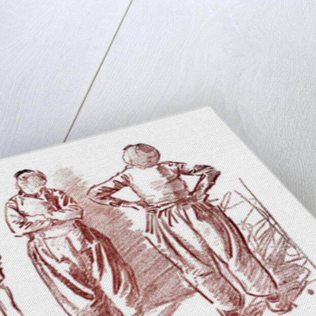 Sketches in Volendam, Holland by Anonymous