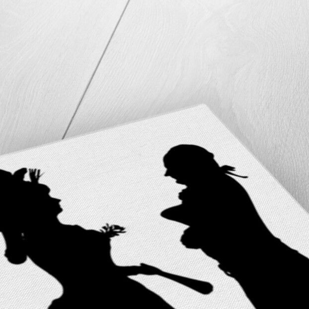 Louise Contat and Joseph Dazincourt, French actors by Anonymous