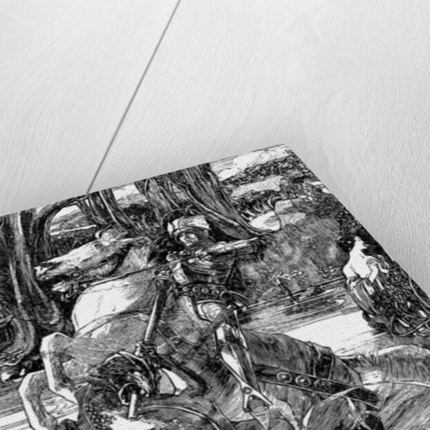 St George and the Dragon by Anonymous