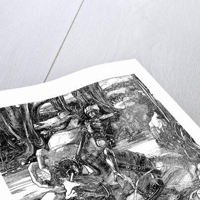 St George and the Dragon by Anonymous