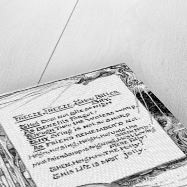 Freeze, Freeze, Thou Bitter Sky by Anonymous