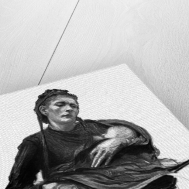 Study of a woman holding a baby by Anonymous