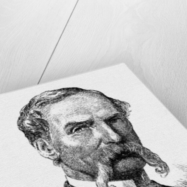 Sir John Tenniel, British artist and cartoonist by Anonymous