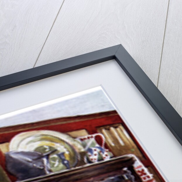 Oak double hutch by Edwin Foley