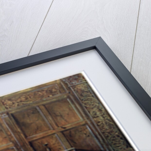 Inlaid muniment chest by Edwin Foley