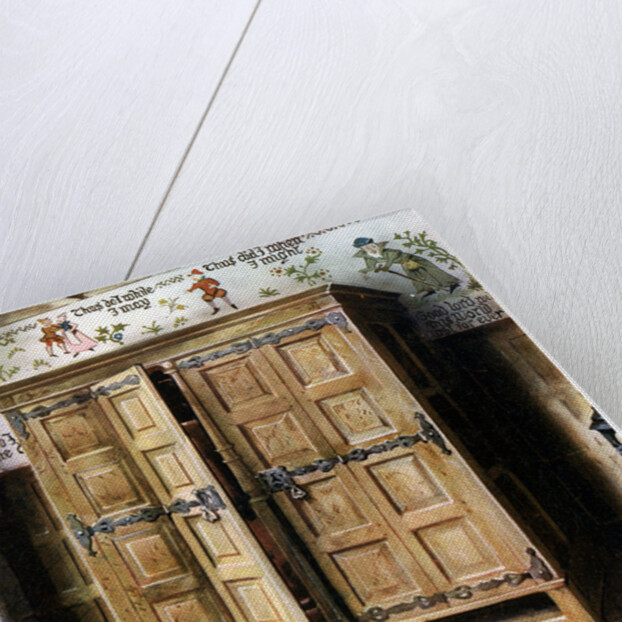 Oak press, Strangers' Hall, Norwich, Norfolk by Edwin Foley