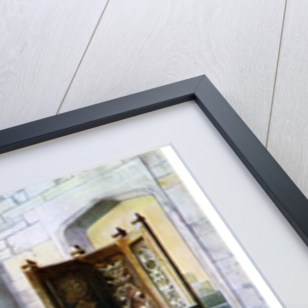 Oak trestle table and 'Mine Host's' chair by Edwin Foley
