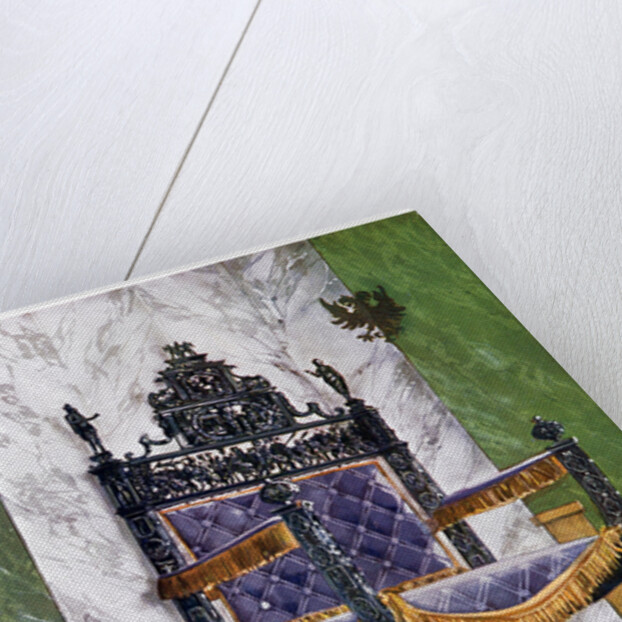 Wrought steel chair by Edwin Foley