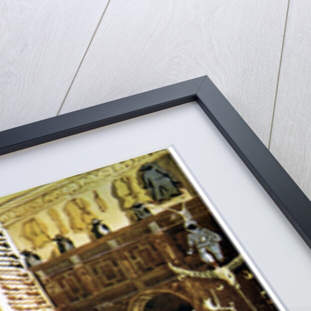 Shovelboard table in the hall of Littlecote by Edwin Foley